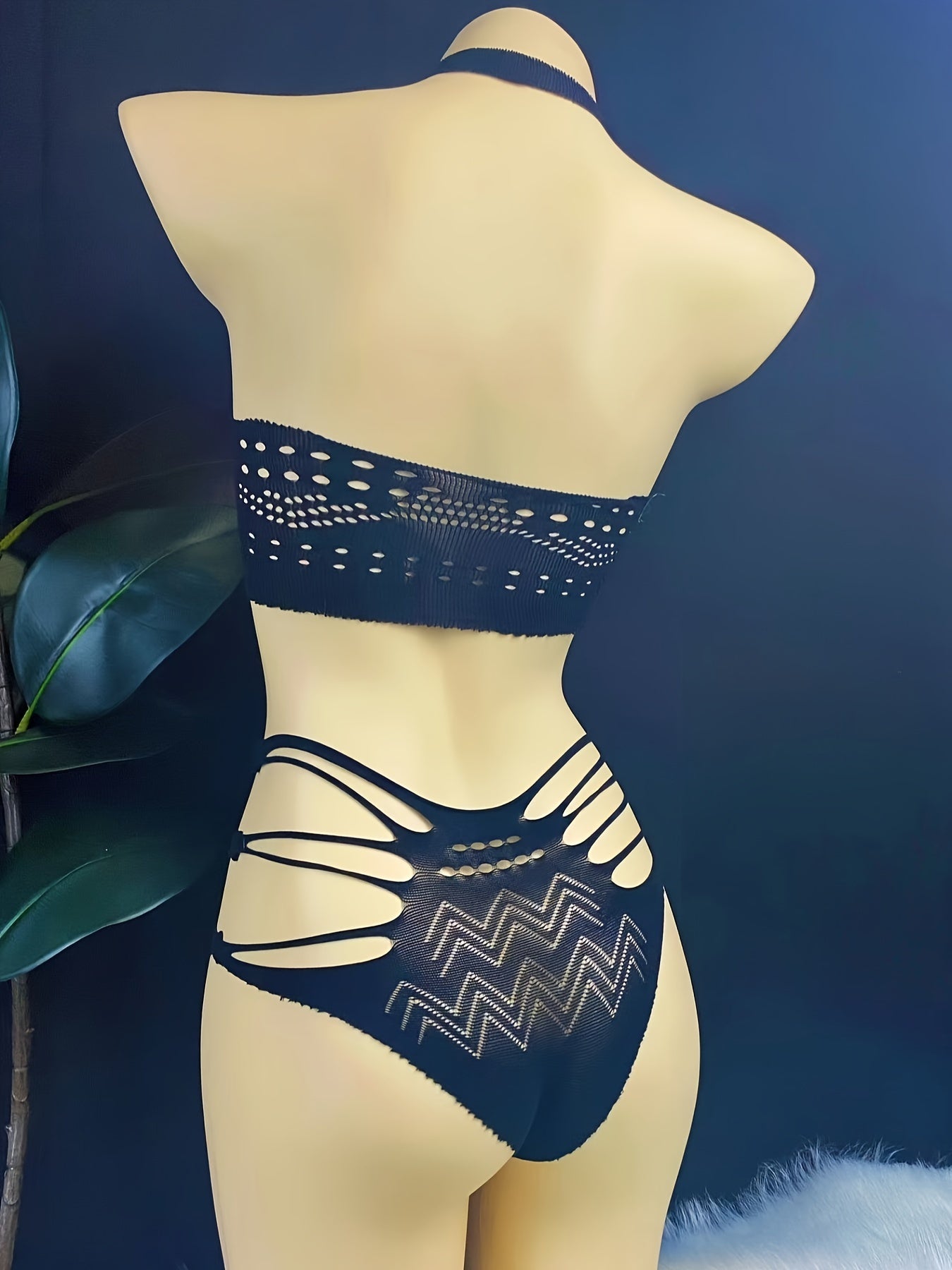 Vestido de discoteca inspirado en Europa y América con diseño de malla de encaje para mujeres