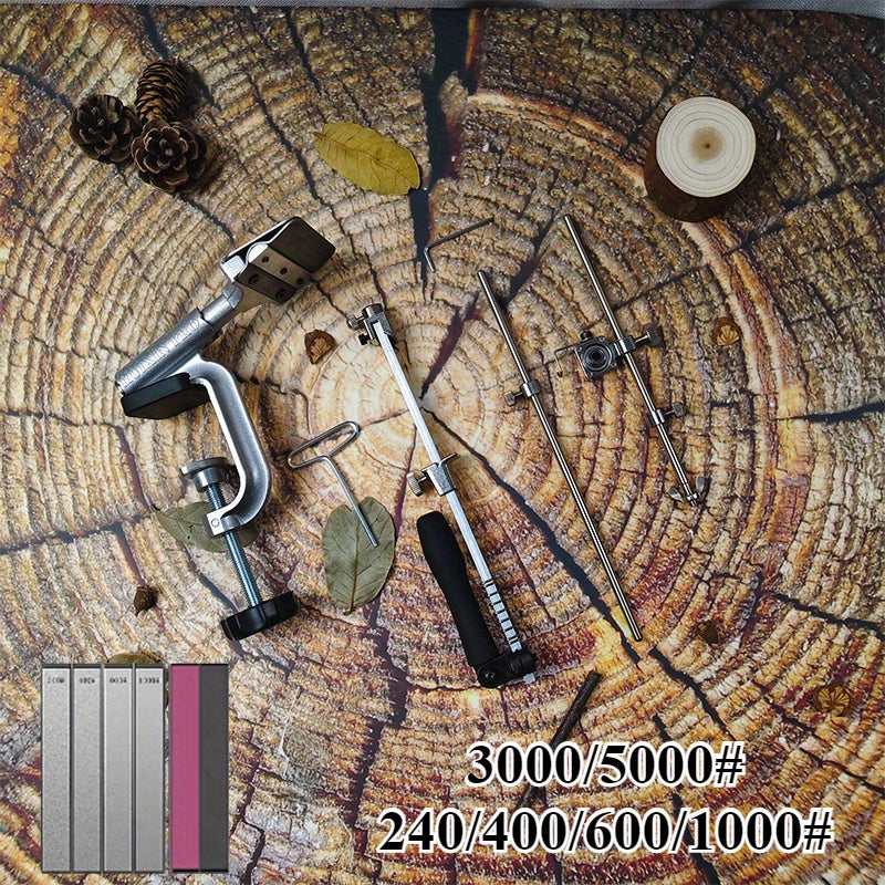 4-avlod Sharpener tizimi oshxona anjomlarini aniq silliqlash uchun, qattiq burchak bilan