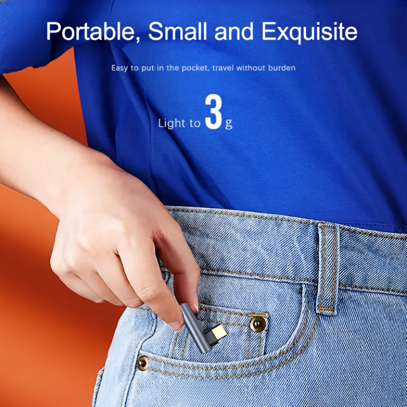 Type-C to 3.5mm Headphone Adapter Digital Decoding Chip Compatible with Smartphones and Laptops