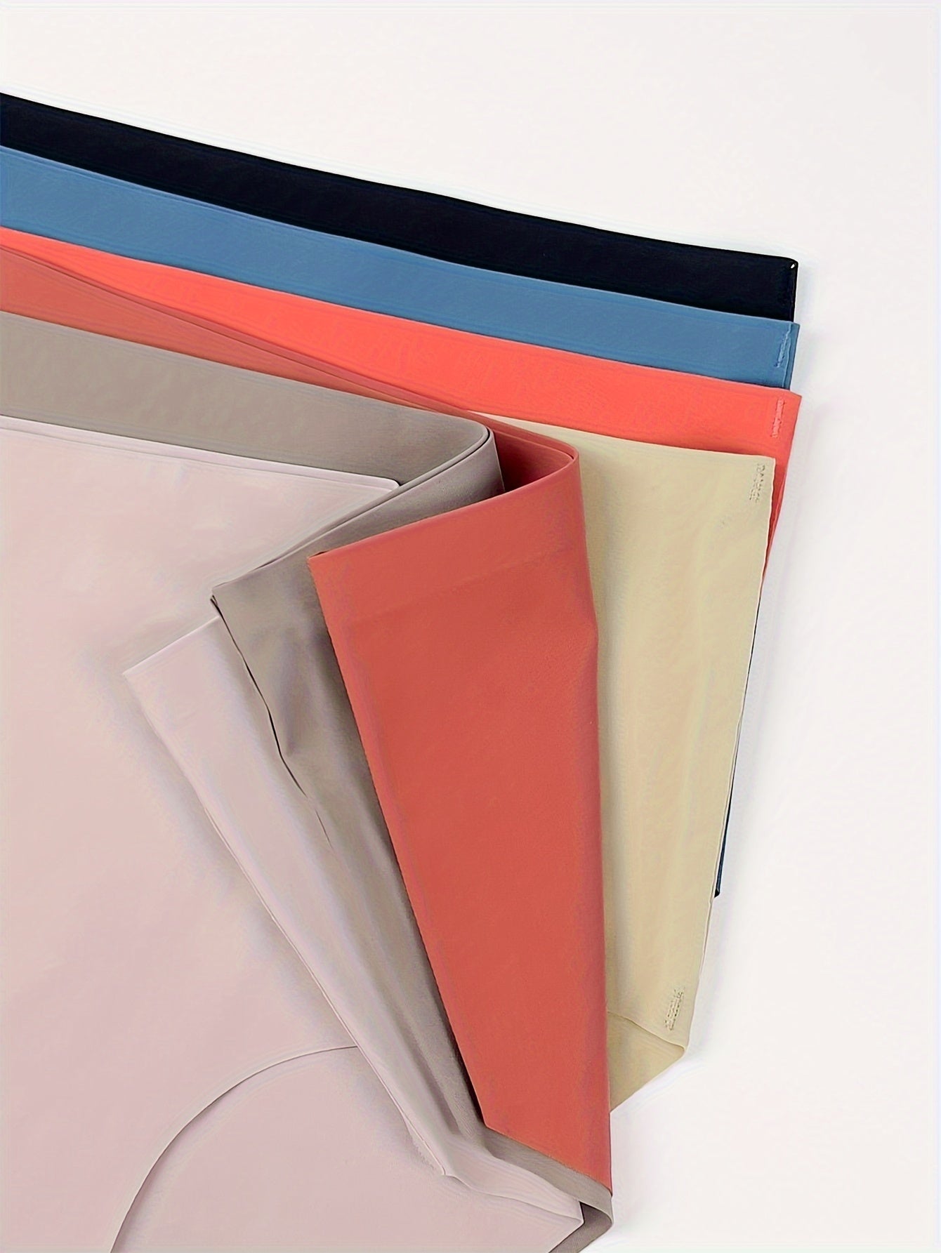 7-ta qismli uzluksiz ayollar uchun shartli ichki kiyimlar, bir rangli, nafas oladigan, elastik, lingerie ichki kiyimlar