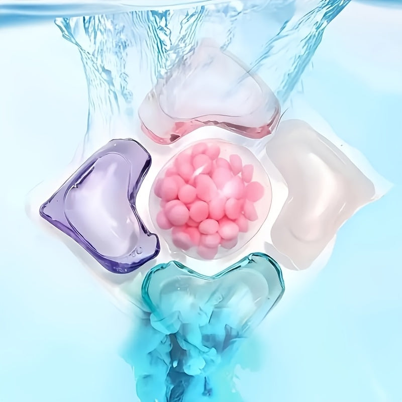 EcoClean Kir yuvish sabun podalari - 16/40/55 dona, 5 in 1 ko'p maqsadli, sulfatsiz, kuchli ifloslanishdan tozalash, yumshoq va kuchli tozalash, kvartira va yotoqxona uchun zaruriy narsalar.