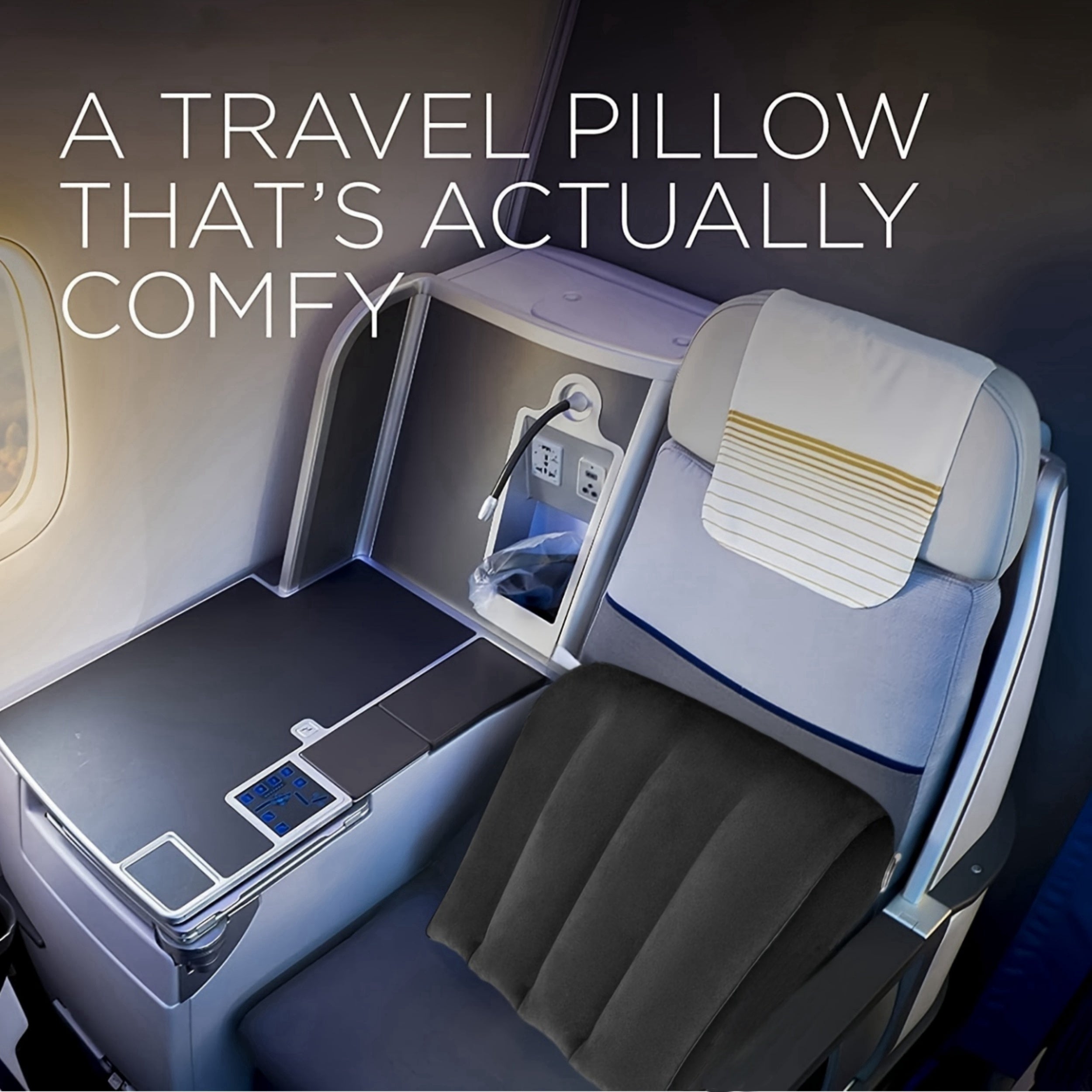 Ko'p maqsadli portativ shishiriladigan yostiq, bel yostiqi, homiladorlik yostiqi va boshqa ko'plab maqsadlarda foydalanish mumkin.