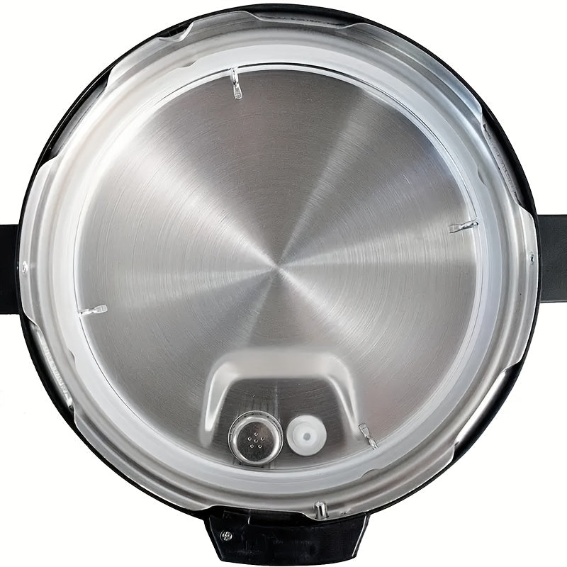 6/5Qt bosim pishirgichlari uchun mo'ljallangan ikki oziq-ovqat darajasidagi silikon muhrlash halqalari, bu bardoshli muhrlar tozalash uchun oson va xavfsiz, sog'lom pishirishni ta'minlaydi.