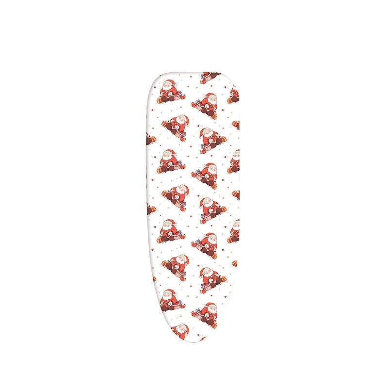 Funda festiva para tabla de planchar con diseños de árbol de Navidad, Santa, muñeco de nieve, resistente al calor, a prueba de polvo
