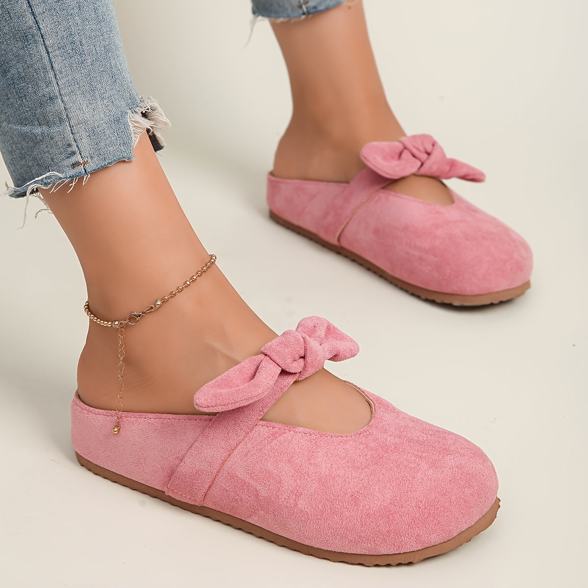 Women's Slip-On Shoes Cushioned Sole Non-Slip Rubber Casual Formal