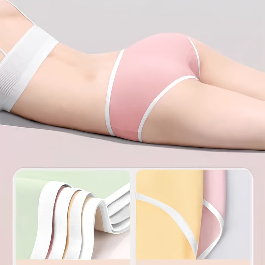Women's Disposable Underwear 5-Pack Polyester Knit Travel Portable Briefs