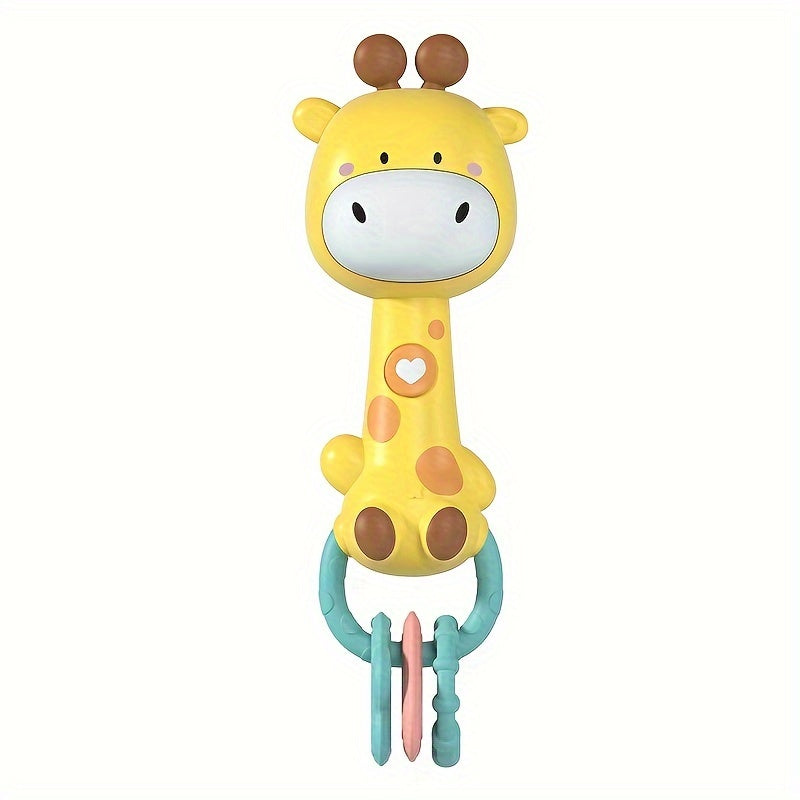 Музыкальные колокольчики для детей от 6 месяцев - идеально подходят для раннего обучения и развлечения. Безопасны для прорезывания зубов, идеальны для детей от 0 до 3 лет. Становятся замечательным подарком на день рождения. Батарейки продаются отдельно.