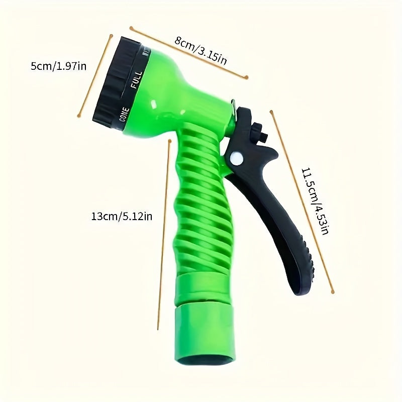 Расширяемый набор садовых шлангов с насадкой высокого давления 15-30м Легкий, прочный для мойки автомобиля, садоводства, купания домашних животных