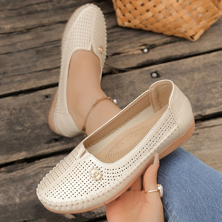 Women's Soft-Soled Flat Shoes Comfortable Breathable Loafers