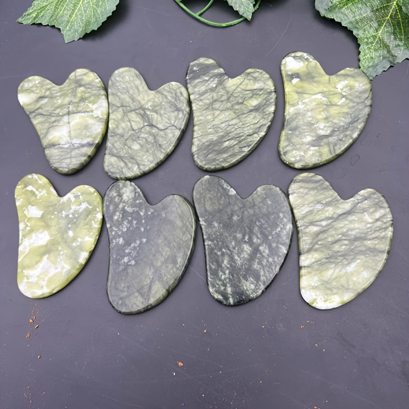 Qo'l bilan tayyorlangan tabiiy Gua Sha kristal massaj qiluvchi, yuz va tana parvarishi uchun, mukammal sovg'a g'oyasi.