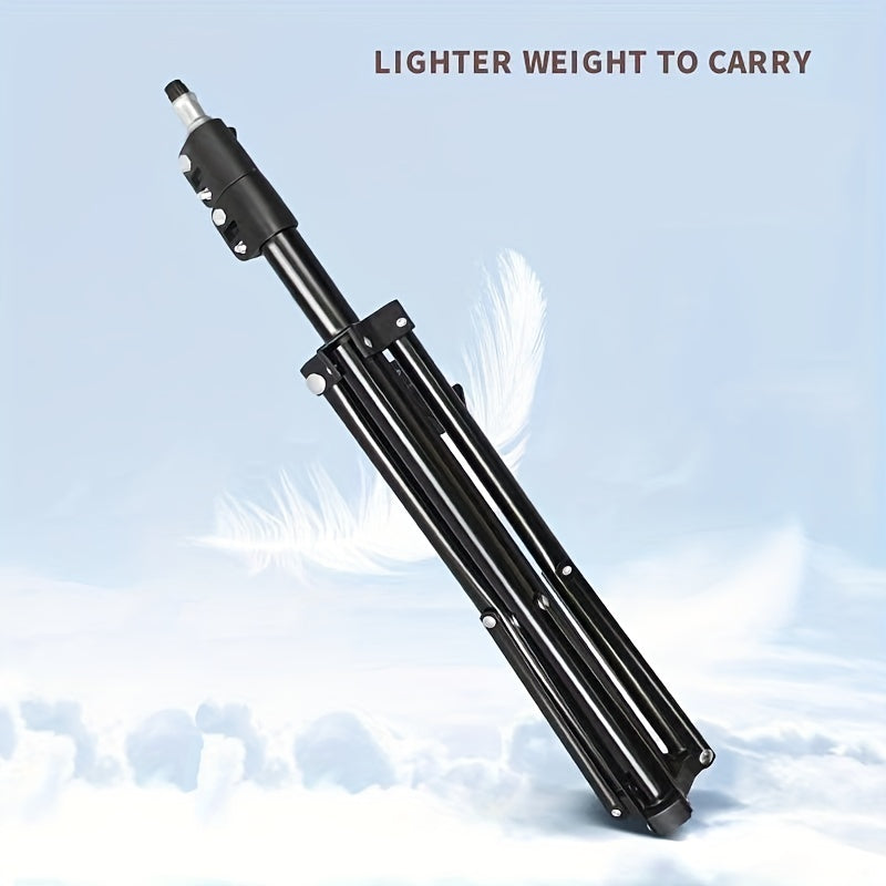 Multi-Functional Iron Camera Tripod Bracket 1.6m with Cover