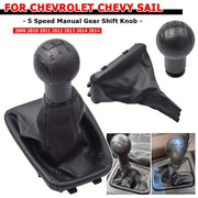 Universal PU Leather Gears Shift Knob Gaiter Dustproof Cover for Manual Car