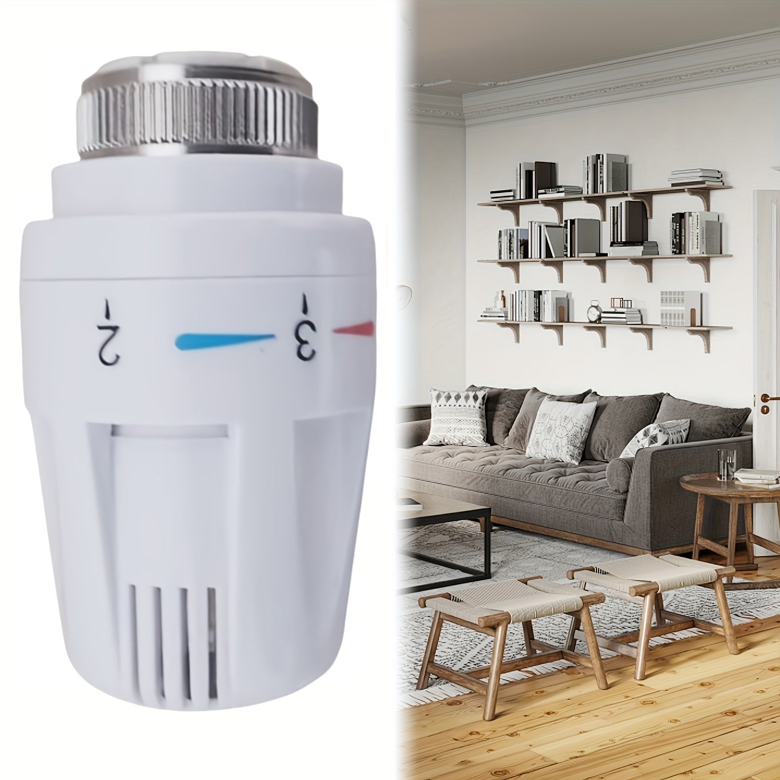 One-Piece Automatic Temperature Control Valve for Coolers Indoor Heating Cooling