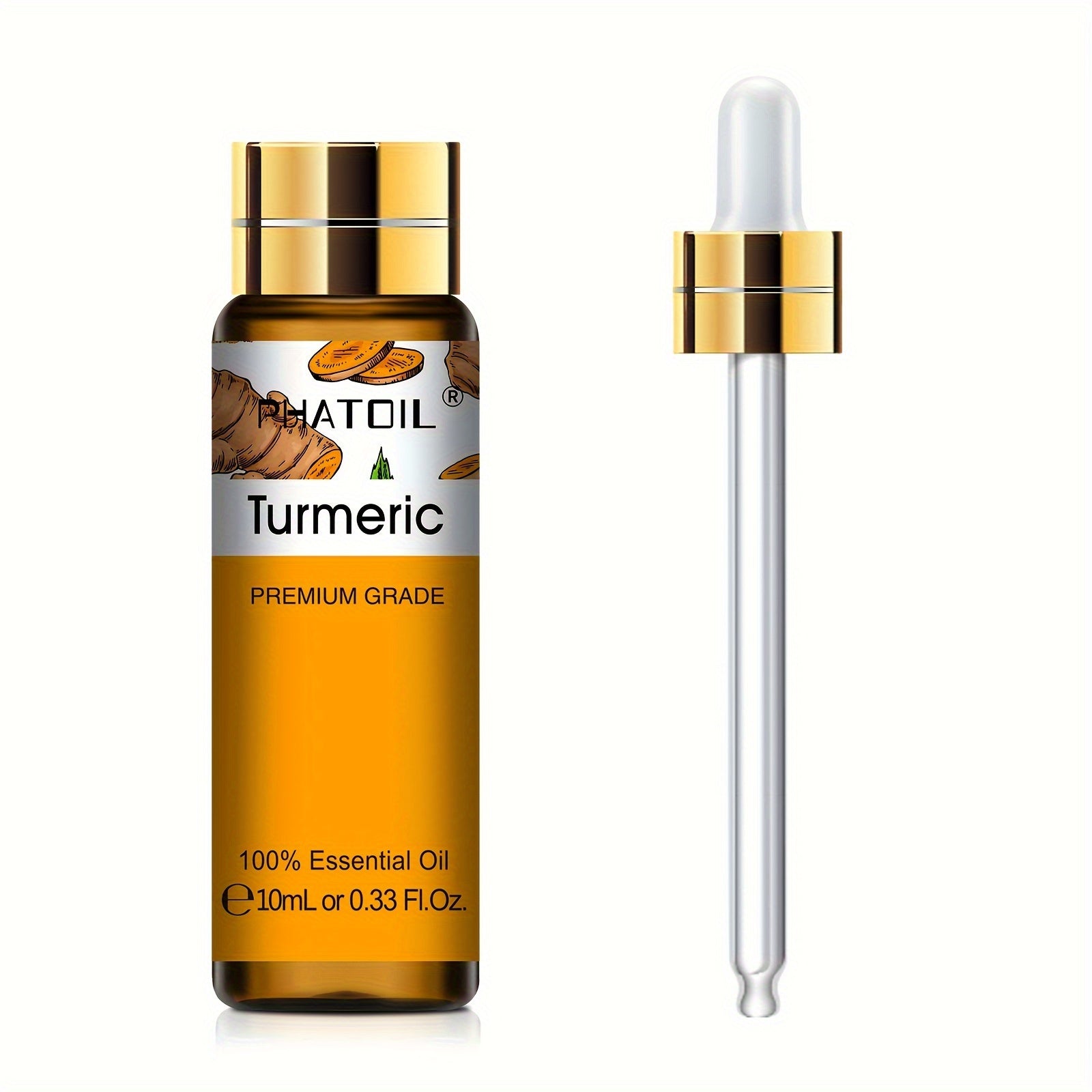 PHATOIL Efir moyi Yagona 10ml - Kayfiyatni ko'taruvchi aromaterapiya suvi, ko'p maqsadli foydalanish, yuqori sifatli, oqmas, UV nurlanishiga chidamli - 1 shisha