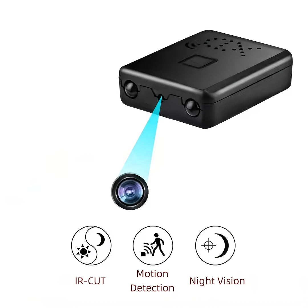Portable Night Vision Home Security Camera with Wi-Fi Touch Control and Cloud Storage