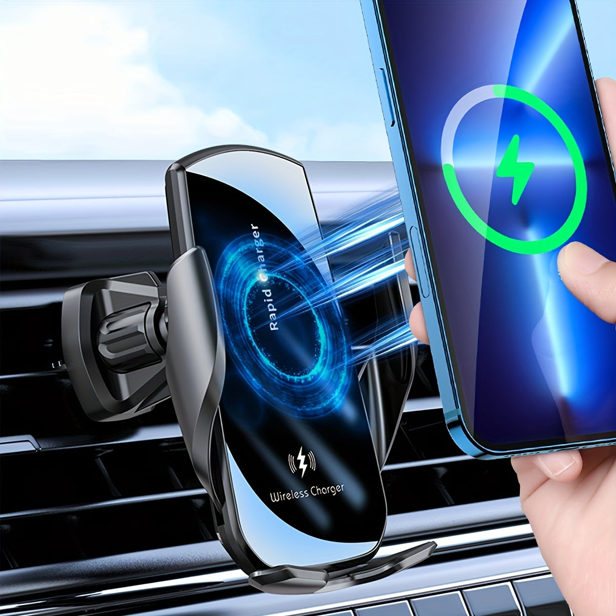 Wireless Charging Bracket for Mobile Phones 15W Fast Charging Holder