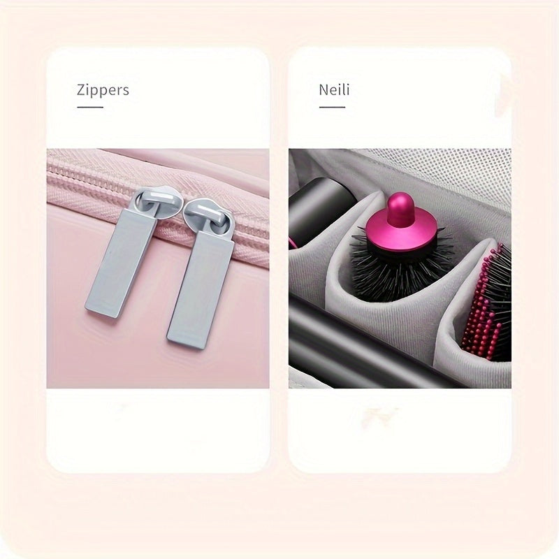 PU Leather Travel Organizer for Hair Tools and Electronic Devices