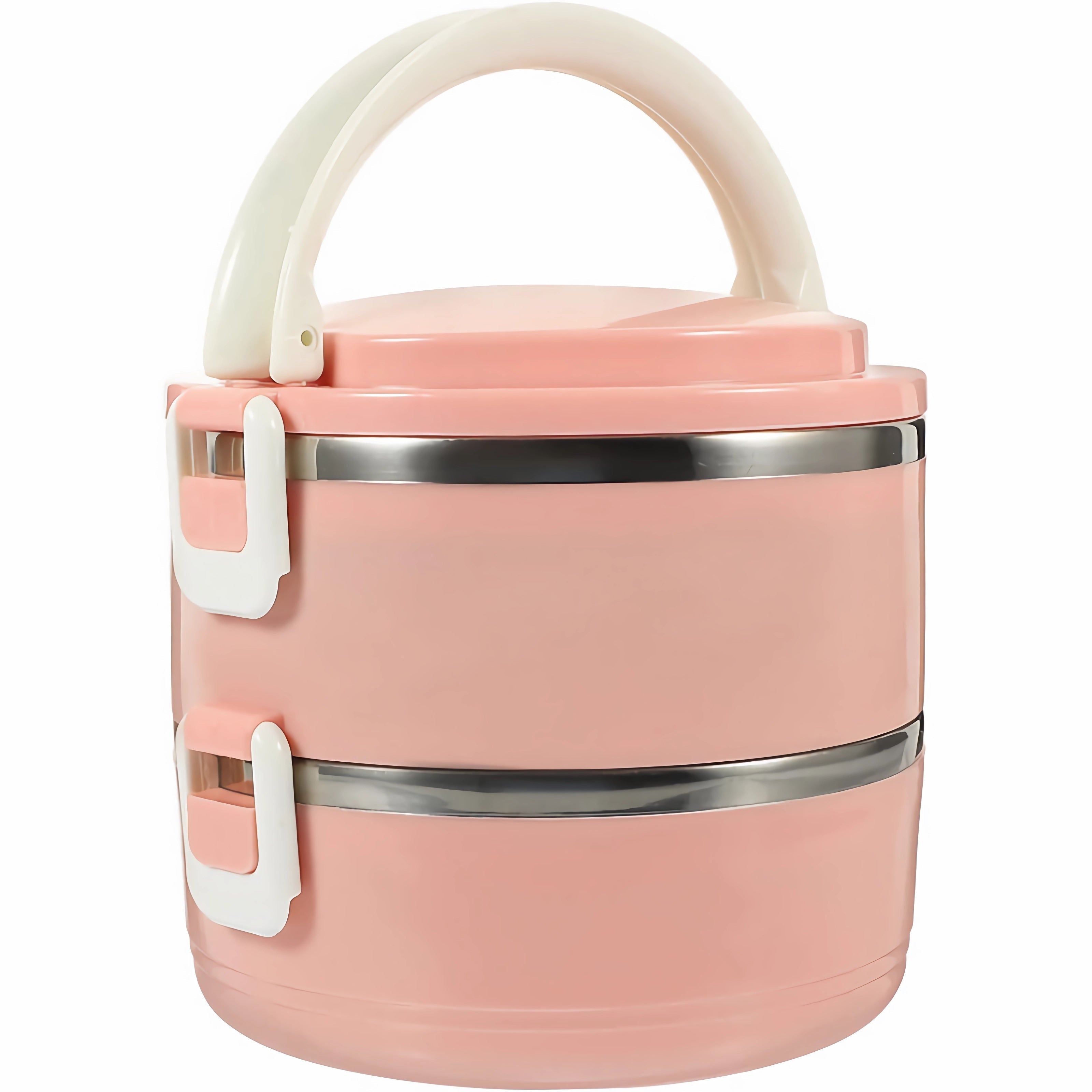 Stainless Steel Leakproof Insulated Lunch Box with 2-4 Tiers