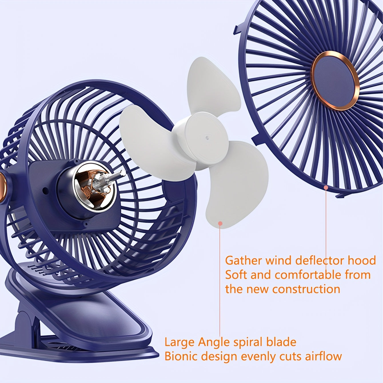 Non-slip clip base for stable safe cooling