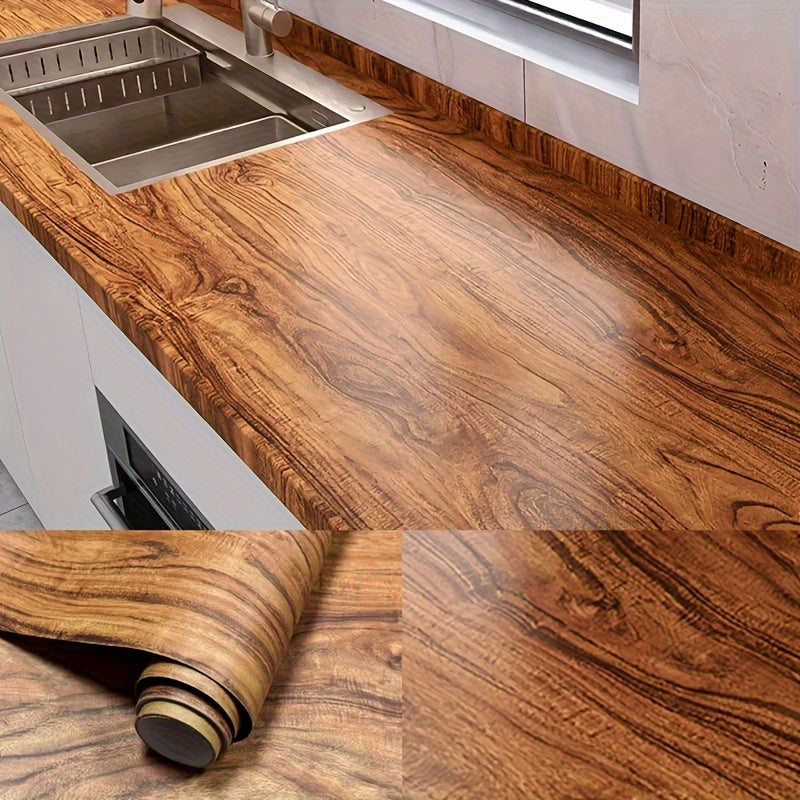 Oshxona va hammom uchun suv o'tkazmaydigan va yog'ga chidamli Peel & Stick devor qog'ozi - Qurilmalarga, mebellarga va uy bezaklariga mos ravishda kesilishi mumkin bo'lgan DIY ta'mirlash roliki