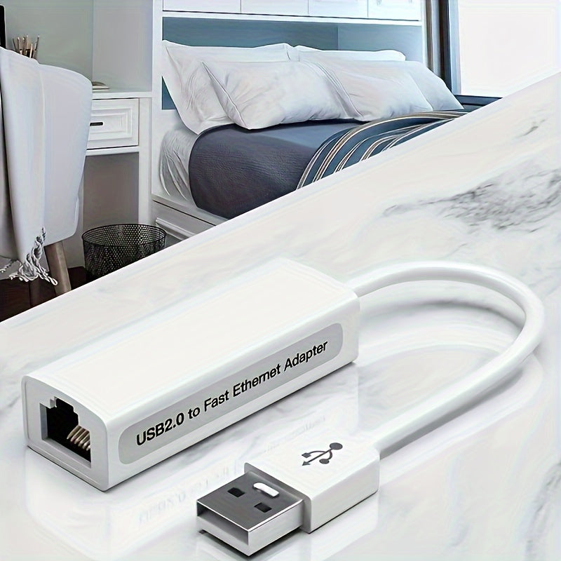 USB to Ethernet Adapter with Gigabit Port Plug-and-Play Network Card