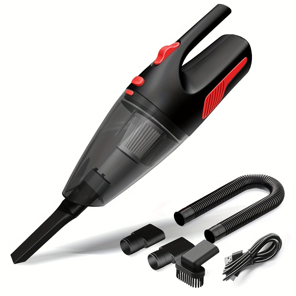 Aspiradora de coche inalámbrica, de litio recargable, 4KPa de succión, con bajo nivel de ruido