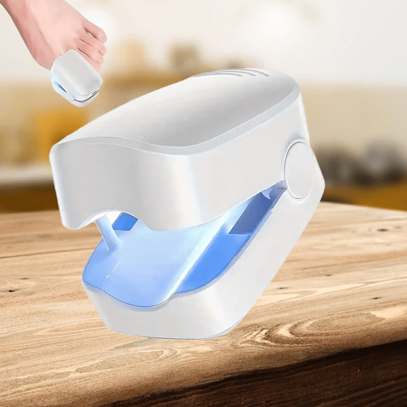 Портативное устройство для релаксации ногтей с USB-зарядкой и перезаряжаемой литиевой батареей. Мягкий уход за здоровыми ногтями в элегантном белом дизайне. Идеальный подарок на День святого Валентина, Пасху и Новый год.