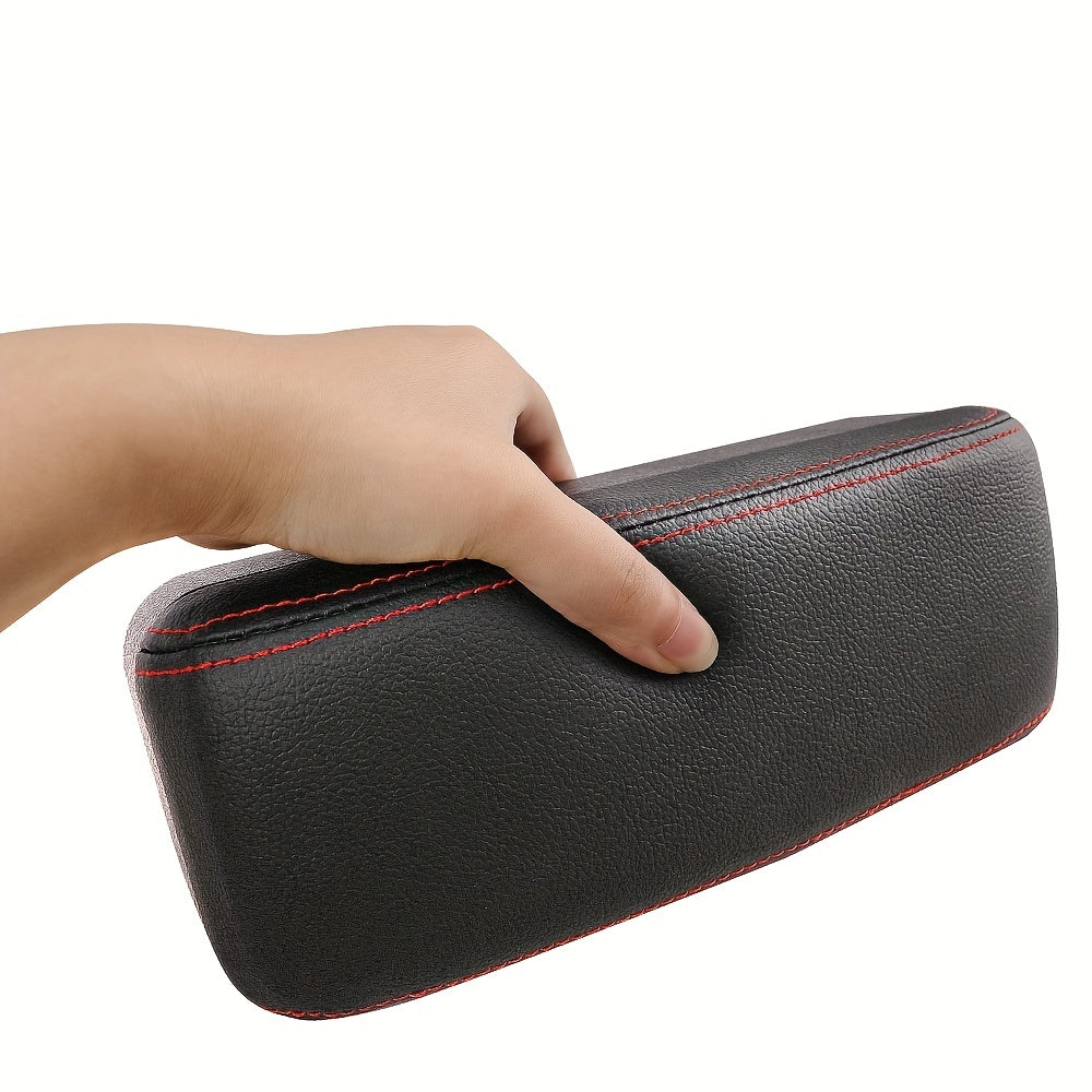 Adjustable Height Car Armrest Cushion ABS Material Elbow Rest Pad Storage Organizer