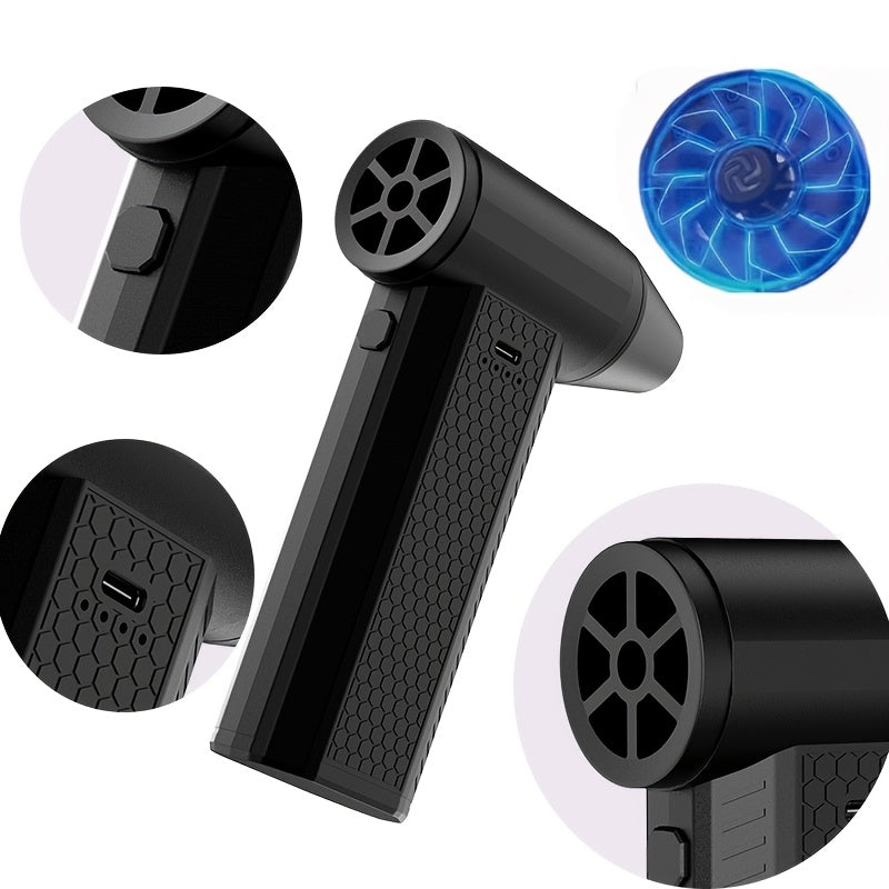 Wireless Handheld Air Blower with TurboFan Technology, 3-Speed, Rechargeable Battery