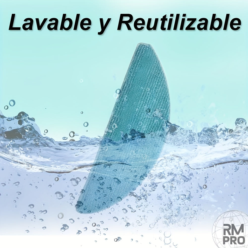 5 ta mikrofiber mato bilan to'ldiriladigan paket, changyutgich uchun pol mato yuviladigan va qayta ishlatiladigan