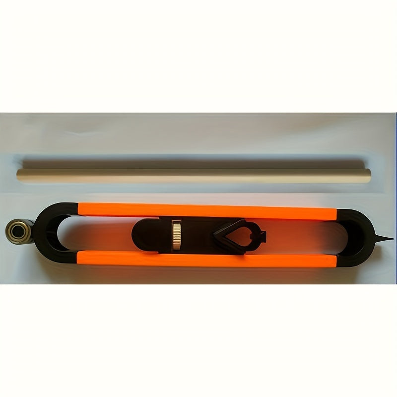 Универсальный регулируемый набор инструментов для деревообработки, оранжево-черная контурная линейка