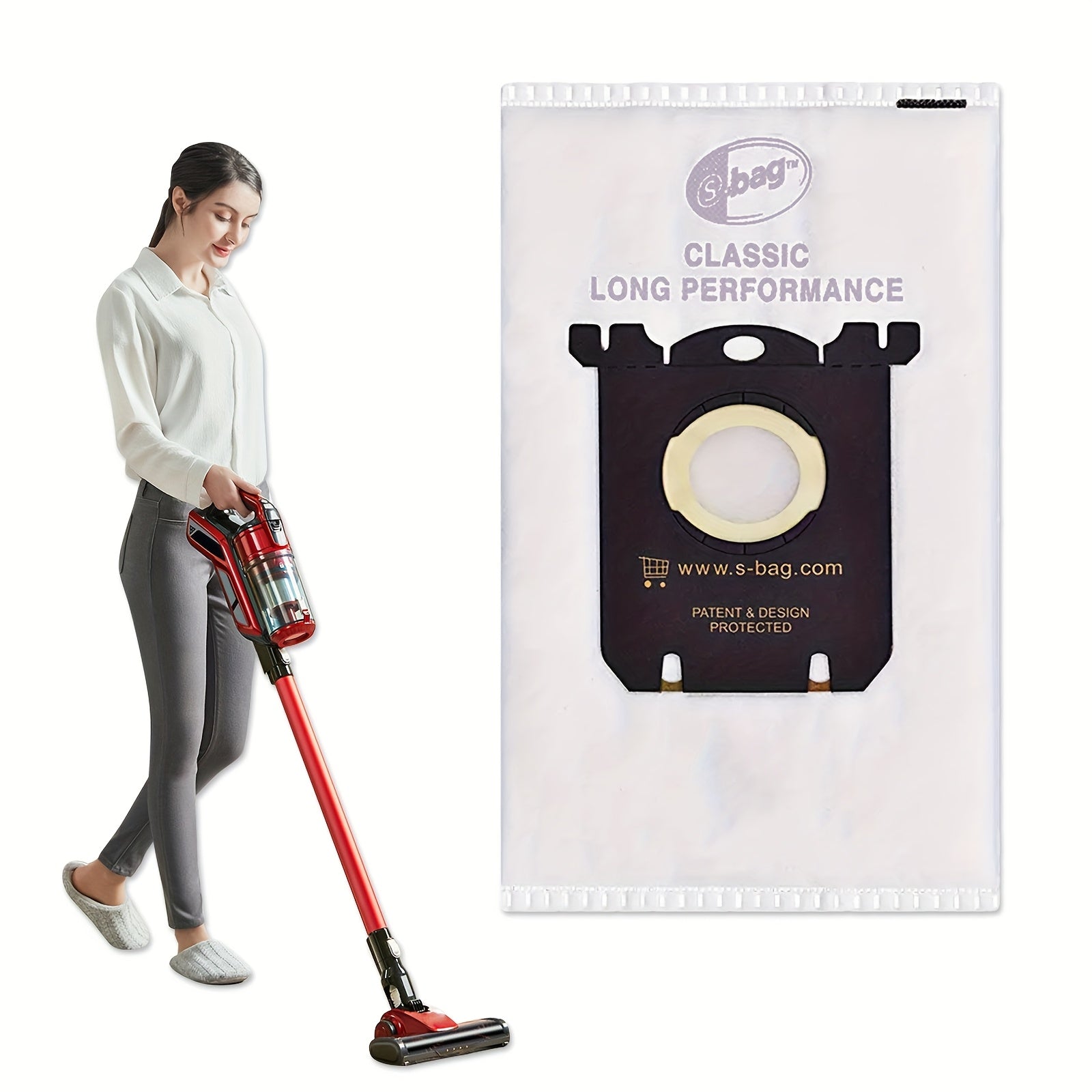 Bolsa de repuesto para aspiradora de depósito modelos EL200F EL8500 EL202G EL4100 EL4200 EL6985 EL7000