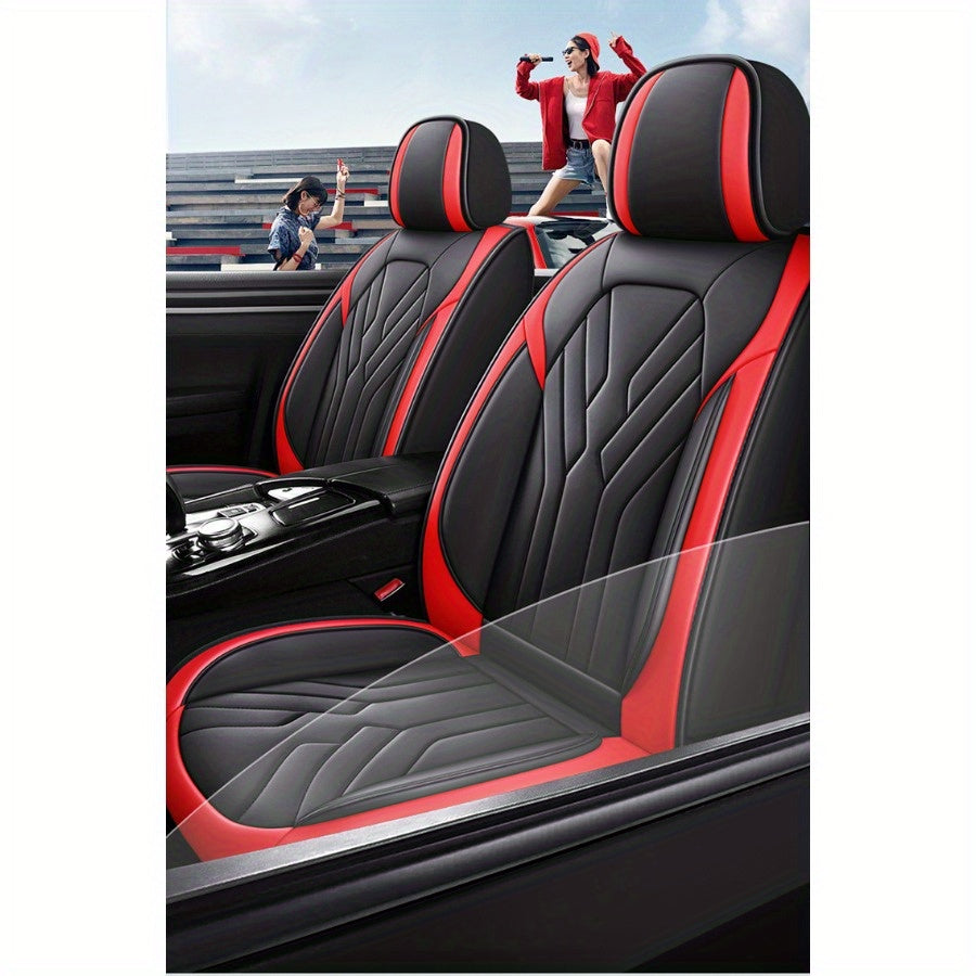 Universal avtomobil o'rindiq qopqog'i nafas oladigan to'liq yopilgan perforatsiyali hammasi birda