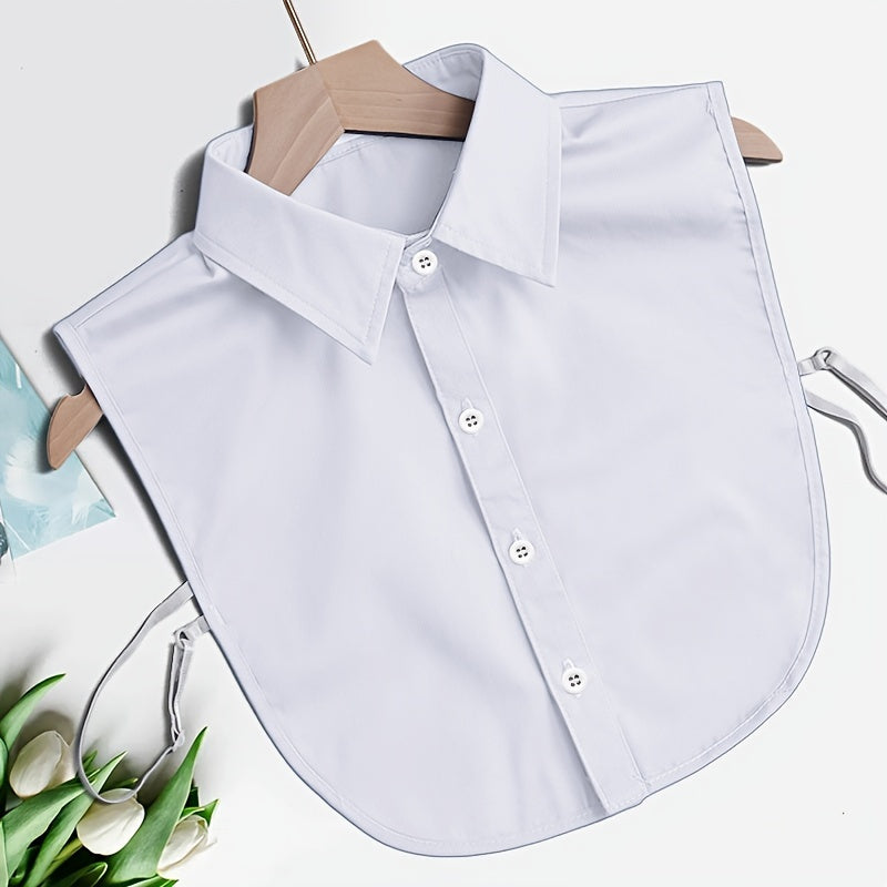 Erkaklar uchun ajraladigan polyester toʻqilgan kofta boʻynigʻi uchun aksessuar, uniseks