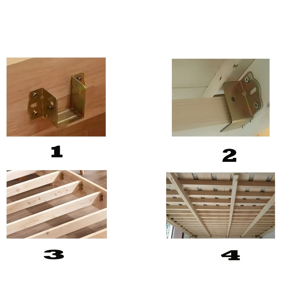 2 dan 3 gacha bo'lgan uy yotoq qo'llab-quvvatlash osma burchak yotoq yopish qopqog'i, yotoq mebel uskunalari burchak kodi, quloqlari bilan osma tugma burchak aksessuarlari