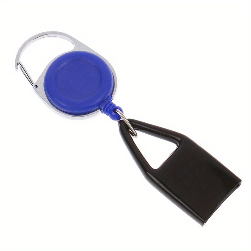 Uniseks metall olovgich qopqog'i kalit bilan va yo'qotishdan himoya qiluvchi kamar bilan