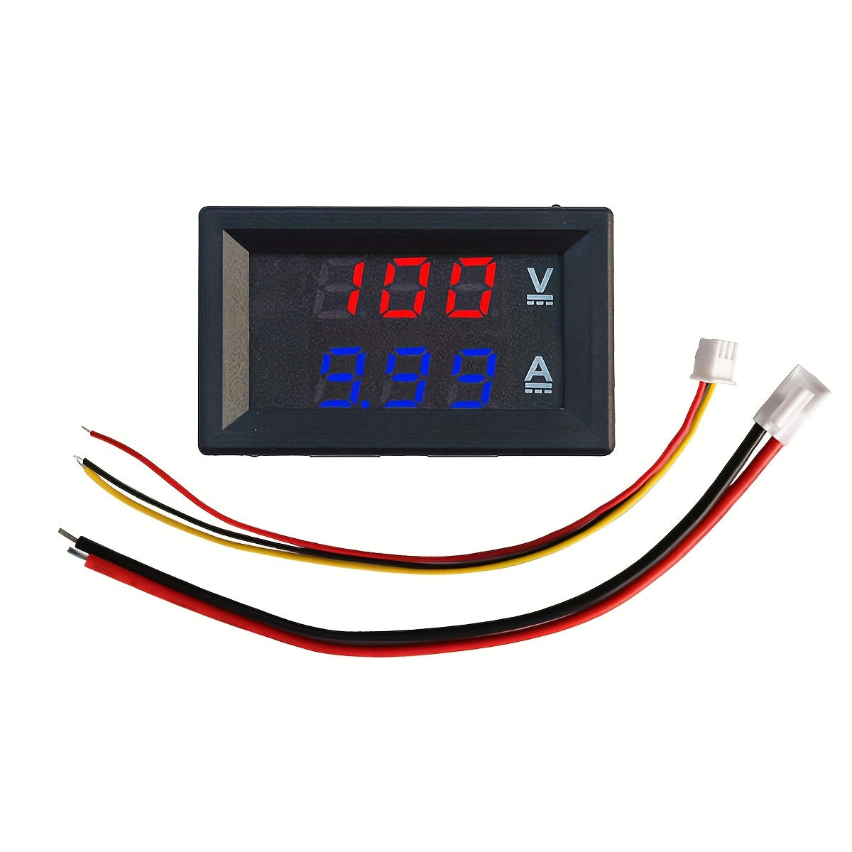 Digital LED Voltmeter Ammeter Panel Meter 0-100V 10A DC Voltage Current Tester