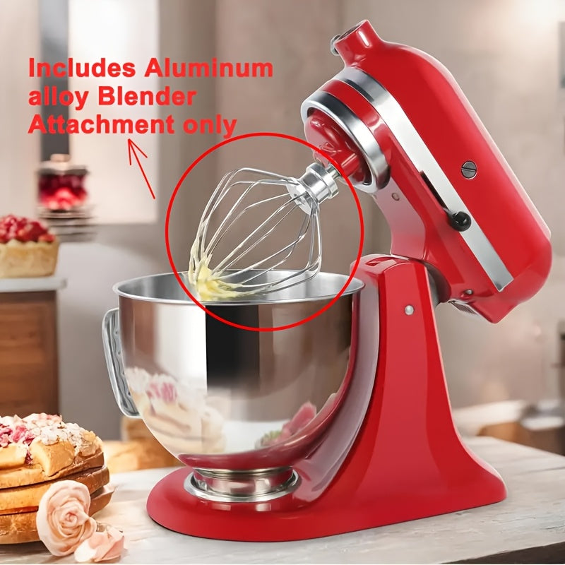Aluminum Blender Attachment for KitchenAid 4.5QT 5QT Mixers for Eggs Cream Baking