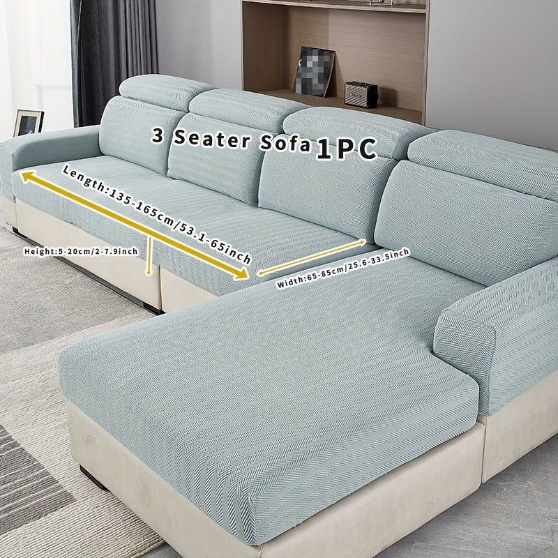 1 предметный эластичный чехол для дивана защищает мебель от пыли и обеспечивает универсальное покрытие для всех сезонов, идеально подходит для спальни, офиса, гостиной и домашнего декора.