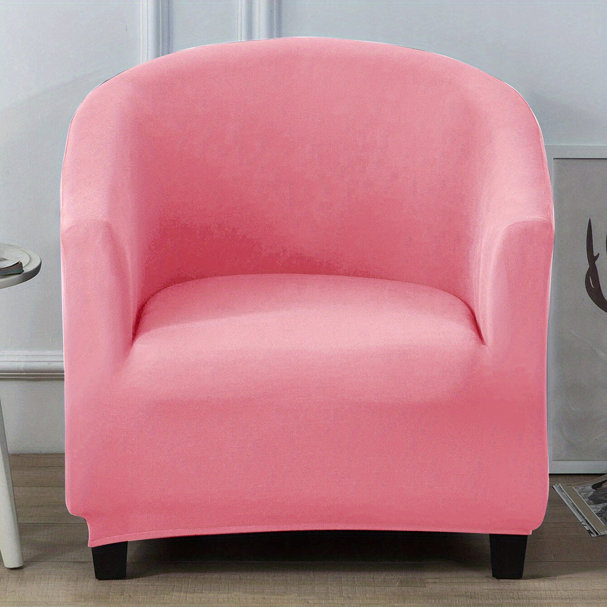 Waterproof Modern Sofa Cover with Elastic Band Solid Color One Piece