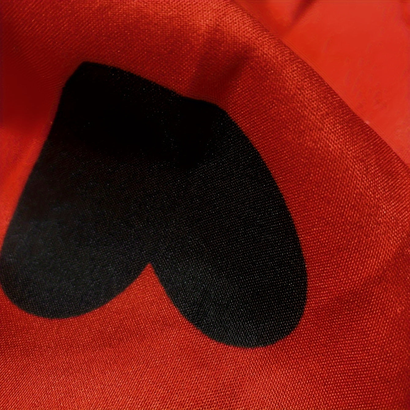 Breathable Love Pattern Pillowcases Set of 2 for Bedroom Sofa Decorative Fabric