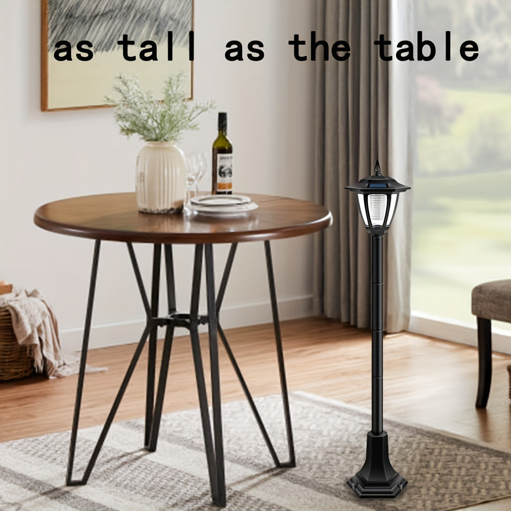 Conjunto de luces solares exteriores 1-2 LED para caminos, jardín, paisaje, entrada y patio