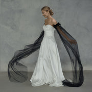 Long Tulle Bridal Sleeve Covers for Weddings in Various Colors Nylon Hand Wash