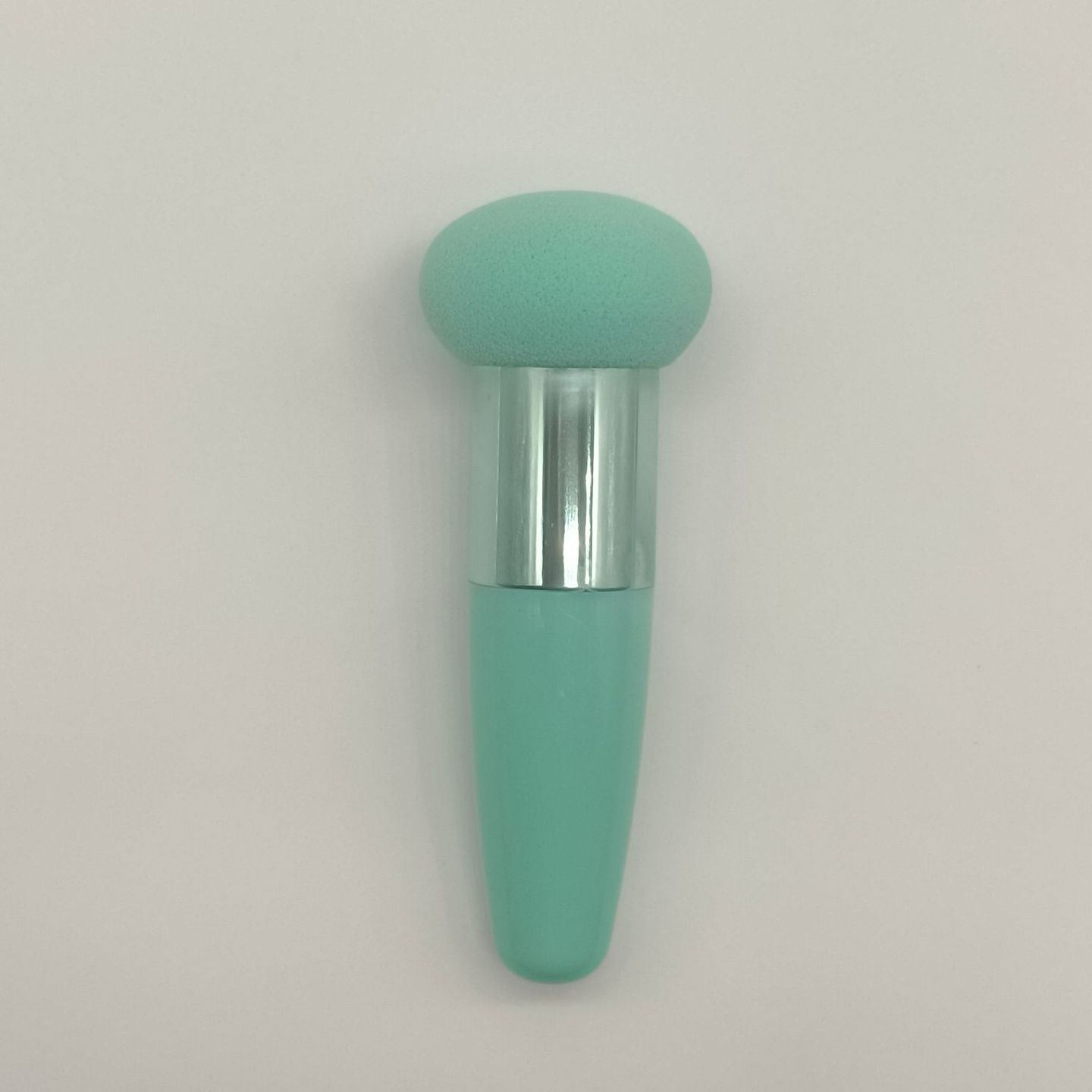 Uniseks makiyaj choʻpi bilan tutqichli goʻshtli goʻshtli qoʻllanma Beauty Blender Mushroom