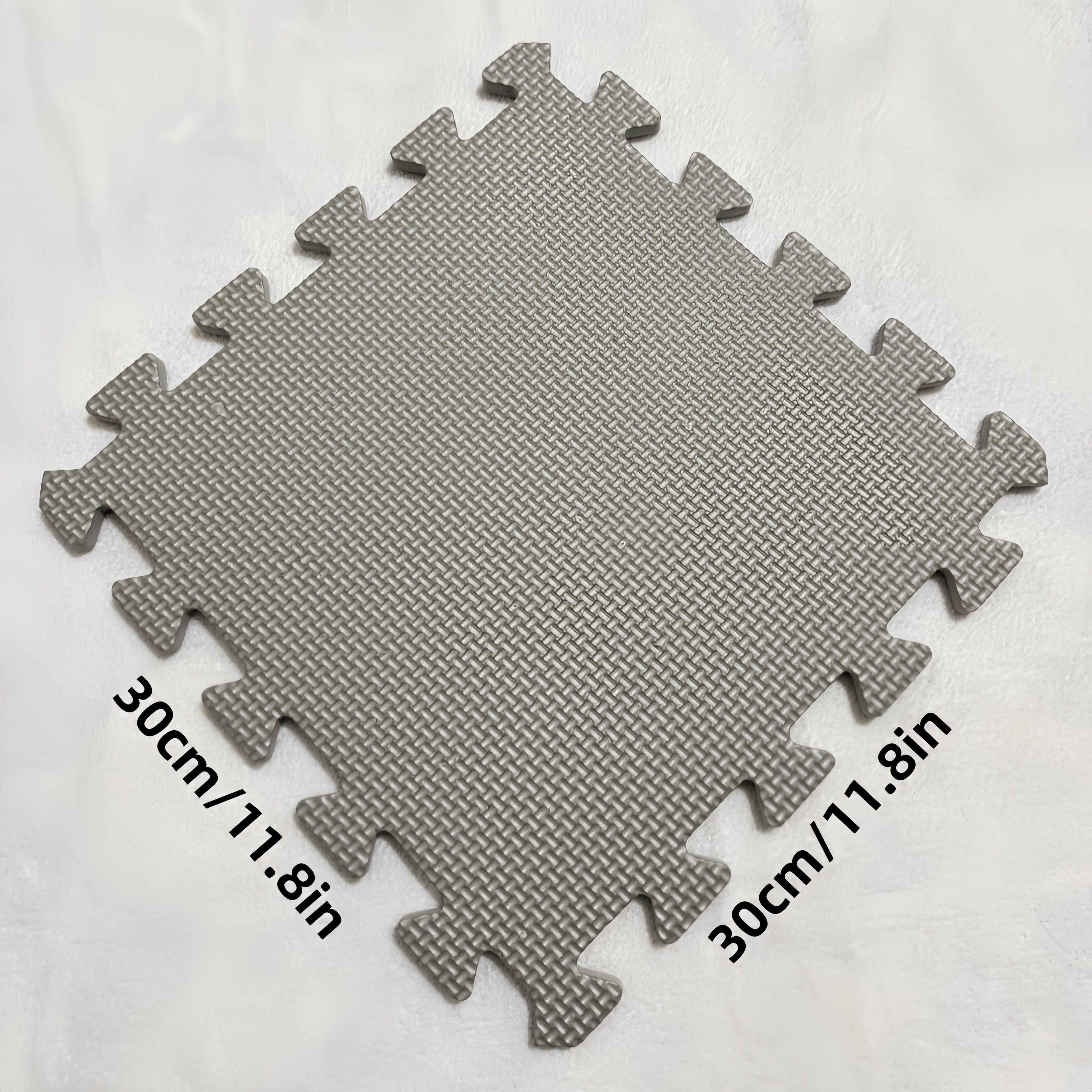 48 dona bir-biriga yopishadigan ko'pikli pol matosi 30.48cm, suv o'tkazmaydigan, sirpanmaydigan, ichki va tashqi foydalanish uchun mos