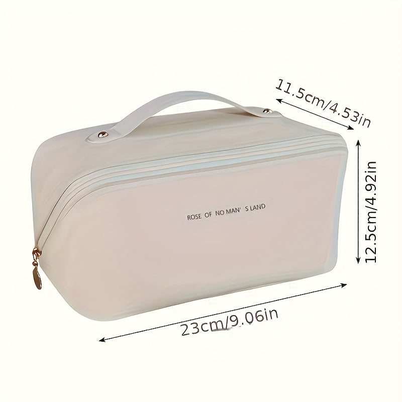 Ayollar uchun katta hajmdagi sayohat makiyaj sumkasi, portativ gigiena tashkilotchisi