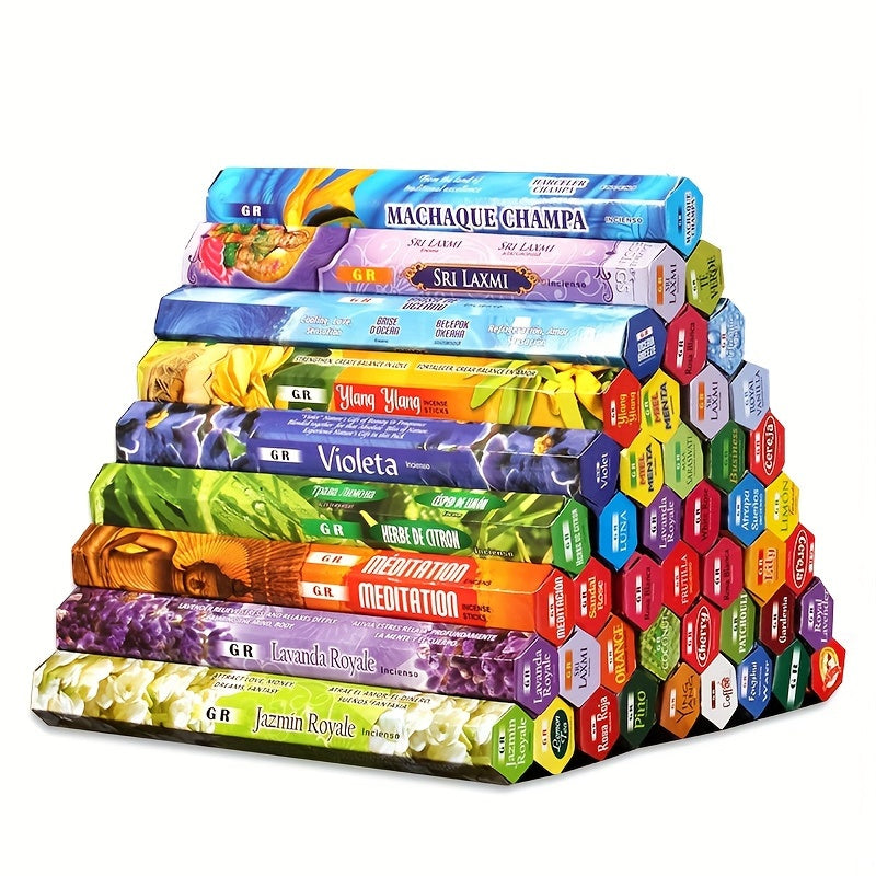 Incense Sticks for Meditation Yoga and Home Cleansing 20pcs Set