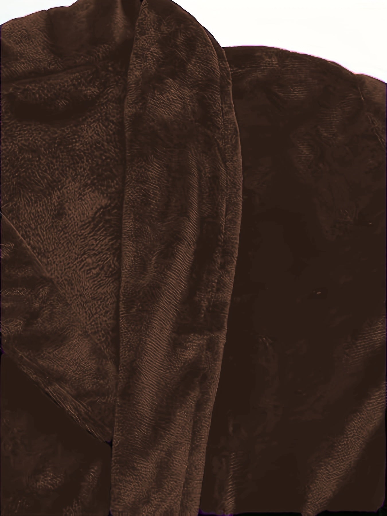 Роскошный плюшевый махровый халат для женщин, осень-зима, длинные рукава, V-образный вырез, пояс на шнурке