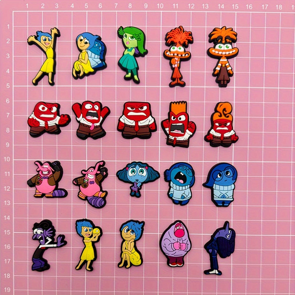 Kids Adult Shoe Charms Sandals Pendant Buttons Shoe Decoration Gifts Pack