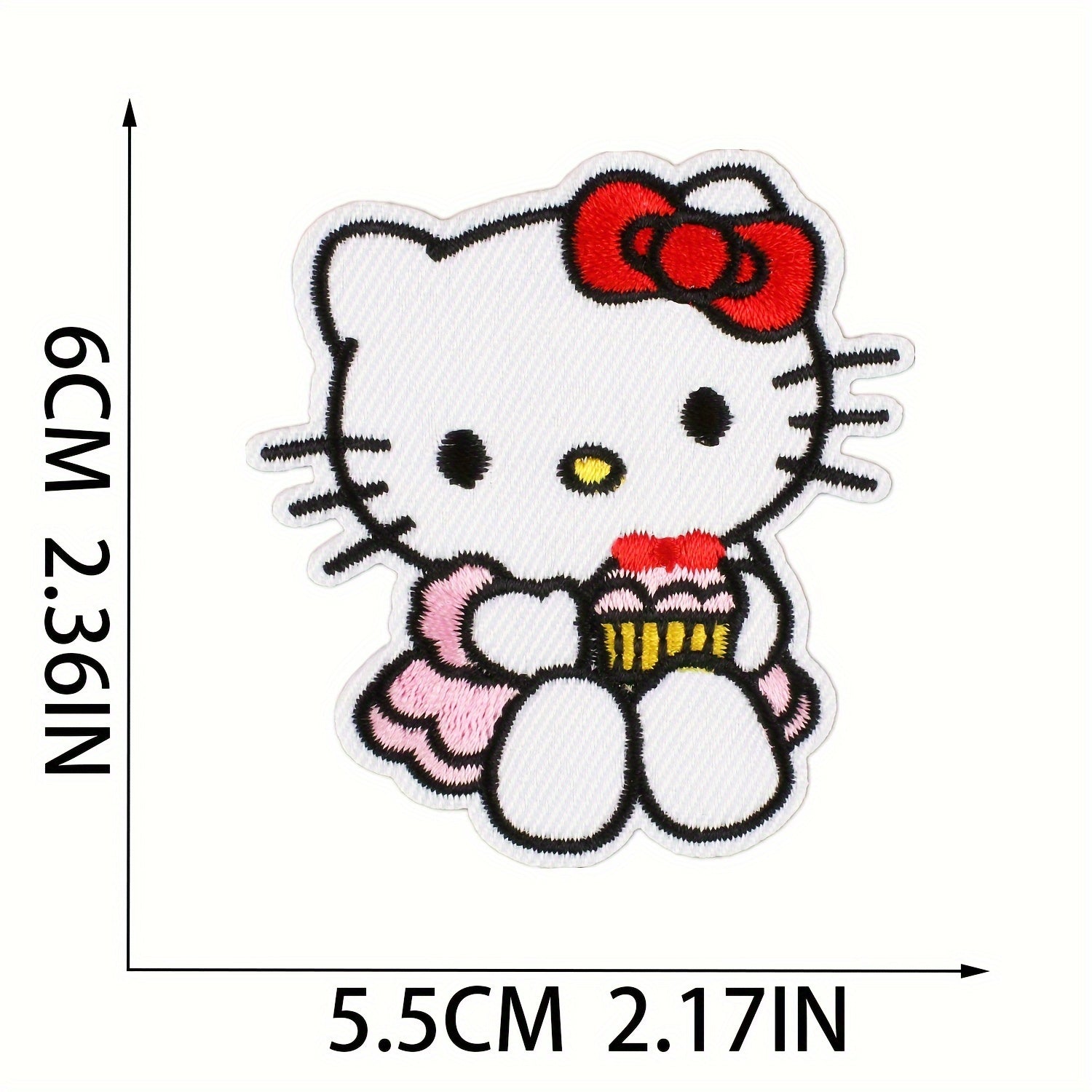 Один набор наклеек Sanrio Hello Kitty, милые мультяшные декали, идеально подходящие для украшения ноутбуков, бутылок с водой, автомобилей, грузовиков, внедорожников, мотоциклов, красок, окон, стен, чашек, ящиков для инструментов и гитар.